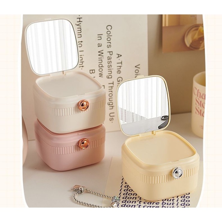 アクセサリーケース ジュエリーボックス コンパクト | PlusNao | 詳細画像3 