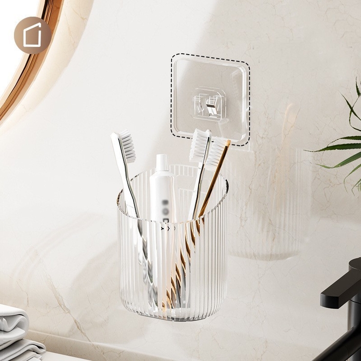 歯ブラシホルダー ハブラシスタンド ウォールラック | PlusNao | 詳細画像6 