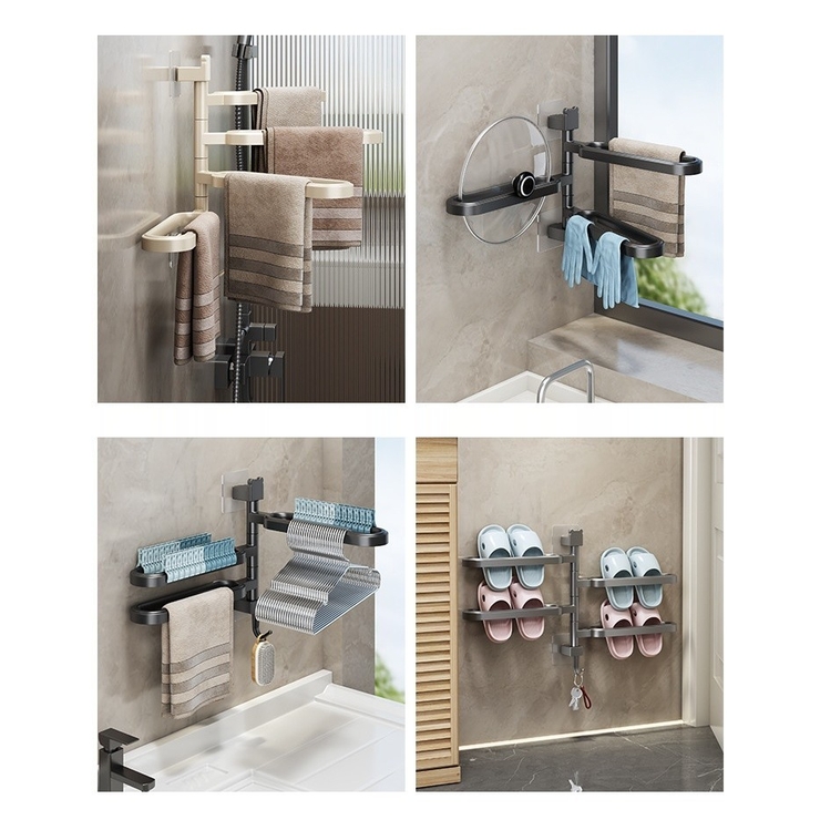 タオルハンガー タオル掛け タオルラック | PlusNao | 詳細画像11 