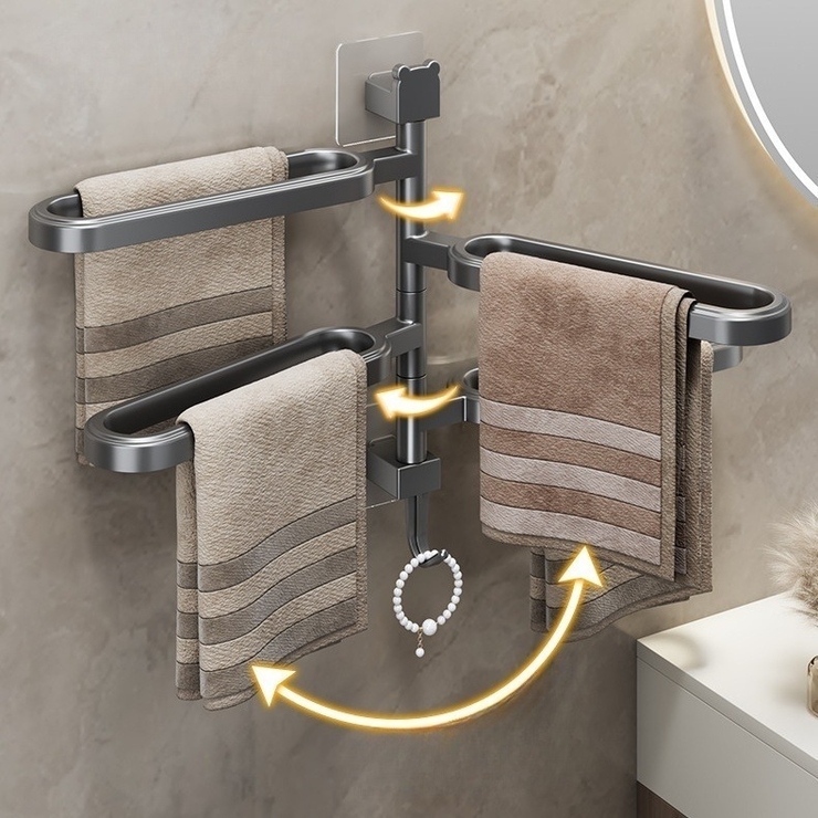 タオルハンガー タオル掛け タオルラック | PlusNao | 詳細画像2 