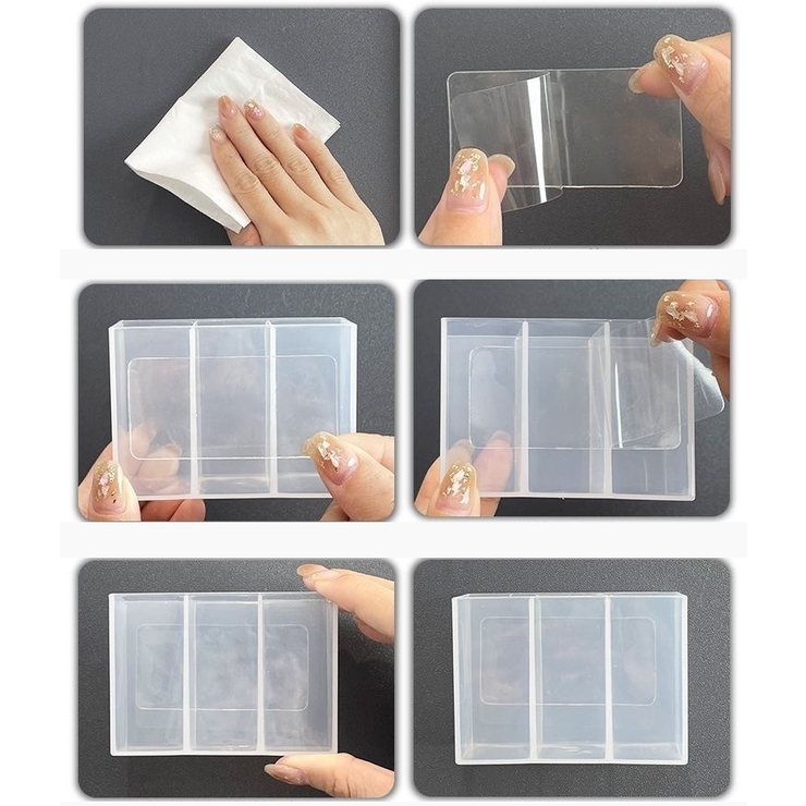 ウォールケース 3個セット 粘着式 | PlusNao | 詳細画像8 