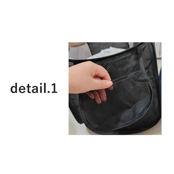 ランドリーバスケット 折りたたみ式 ランドリーかご | PlusNao | 詳細画像4 