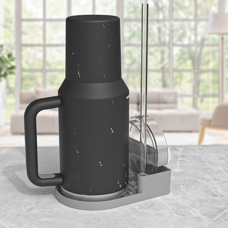 水切りラック 水切りトレー ボトルスタンド | PlusNao | 詳細画像4 