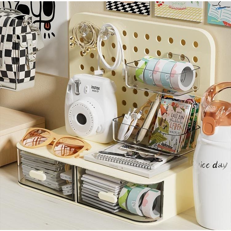 卓上収納ボックス 引き出し 有孔ボード | PlusNao | 詳細画像4 