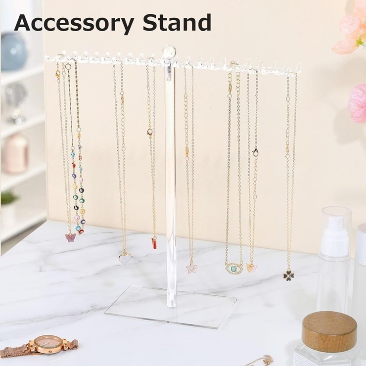 アクセサリースタンド アクセサリー掛け ディスプレイ | PlusNao | 詳細画像1 
