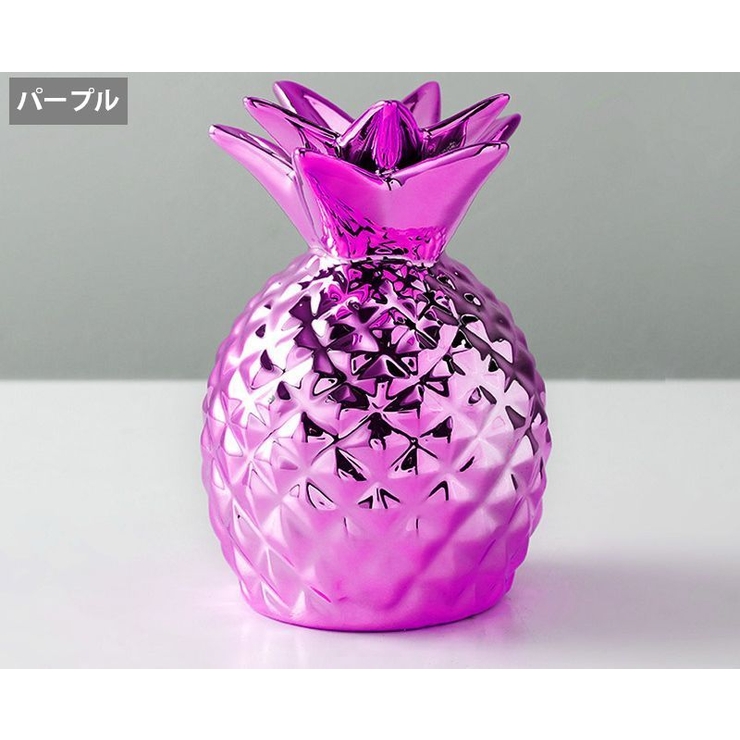 貯金箱 パイナップル 置き物[品番：FQ000238693]｜PlusNao（プラスナオ