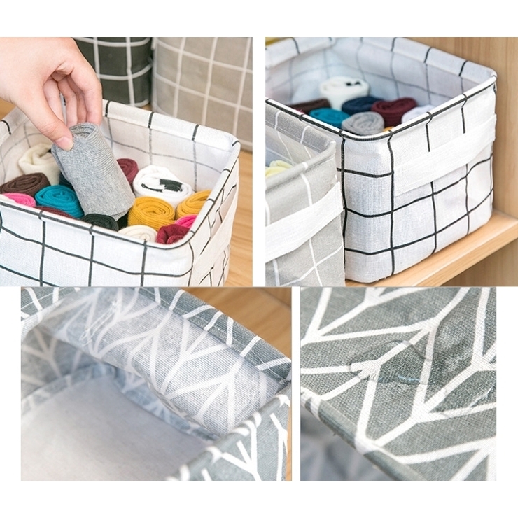 収納バスケット 布製カゴ 収納ボックス | PlusNao | 詳細画像12 