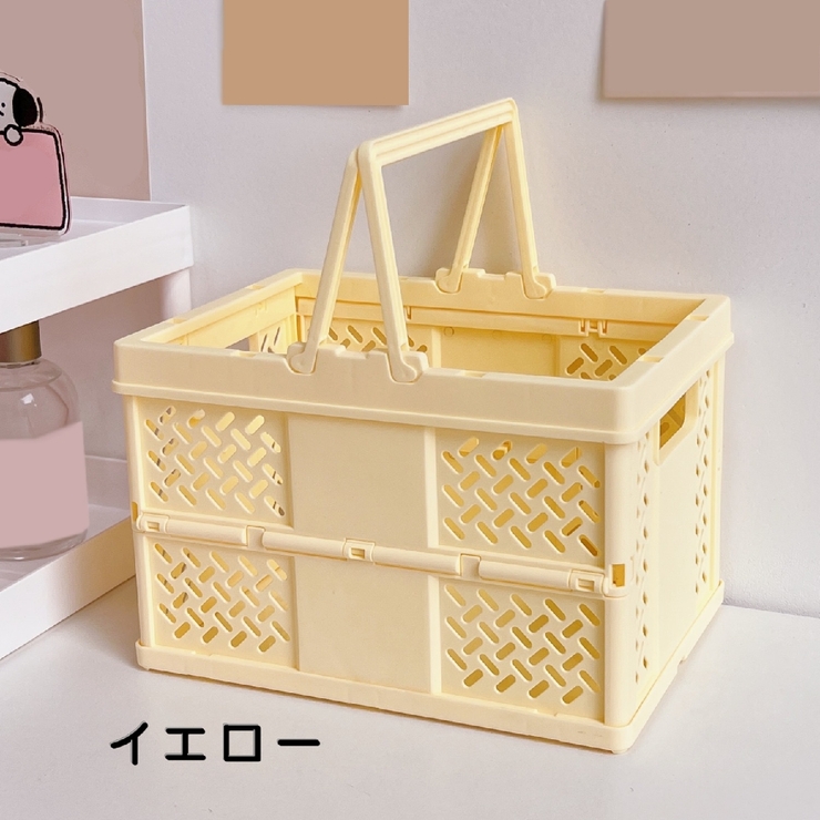 折りたたみ式ミニコンテナボックス ストッカー 収納ボックス | PlusNao | 詳細画像12 