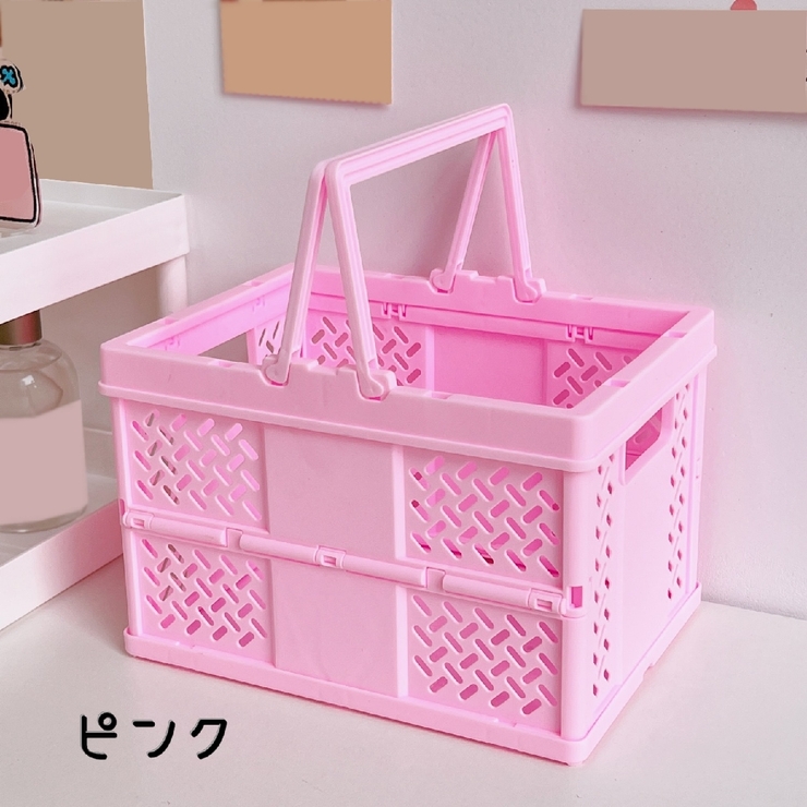 折りたたみ式ミニコンテナボックス ストッカー 収納ボックス | PlusNao | 詳細画像14 