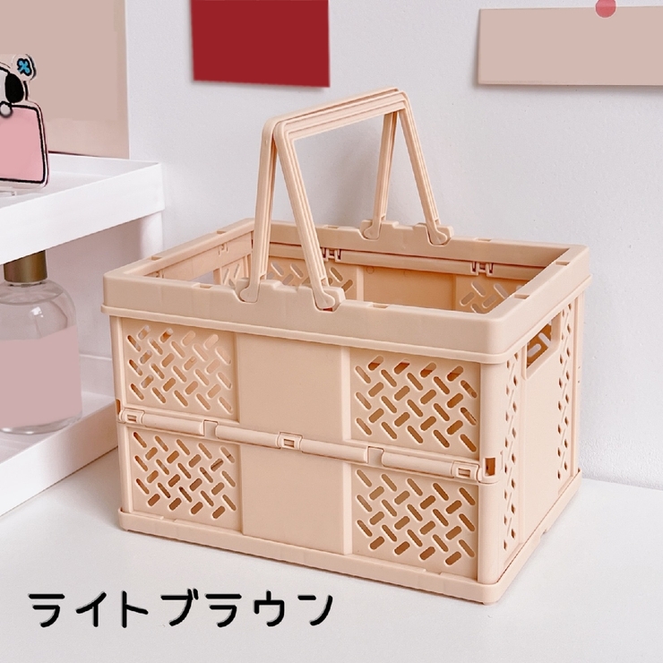 折りたたみ式ミニコンテナボックス ストッカー 収納ボックス | PlusNao | 詳細画像16 