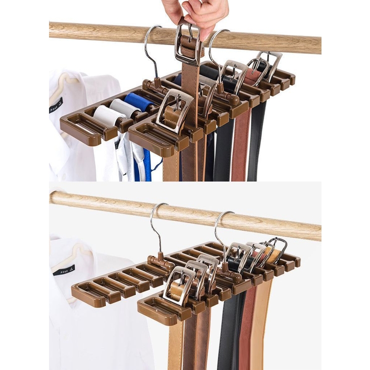 ベルトハンガー ネクタイハンガー 8本 | PlusNao | 詳細画像10 