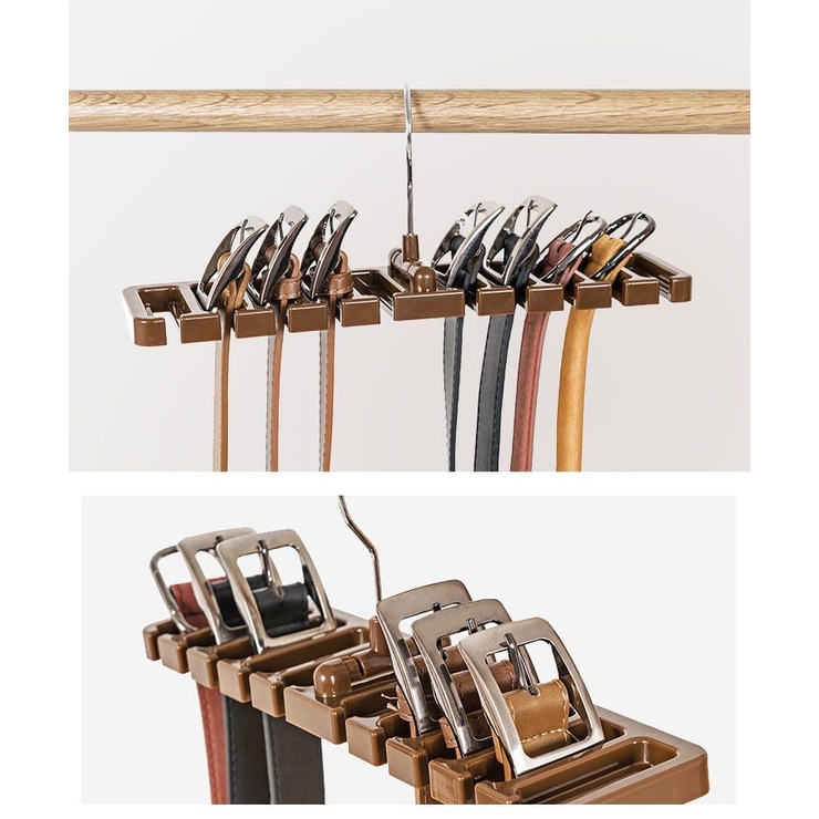 ベルトハンガー ネクタイハンガー 8本 | PlusNao | 詳細画像9 