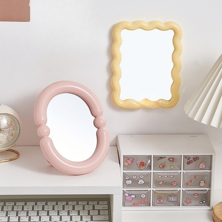 卓上ミラー 折りたたみ 化粧鏡 | PlusNao | 詳細画像4 