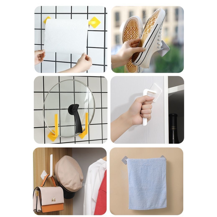 ウォールフック 同色4個セット L型 | PlusNao | 詳細画像3 