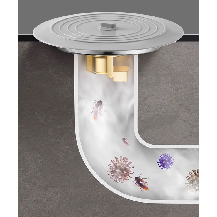 排水口カバー 排水溝カバー つまみ付き | PlusNao | 詳細画像11 