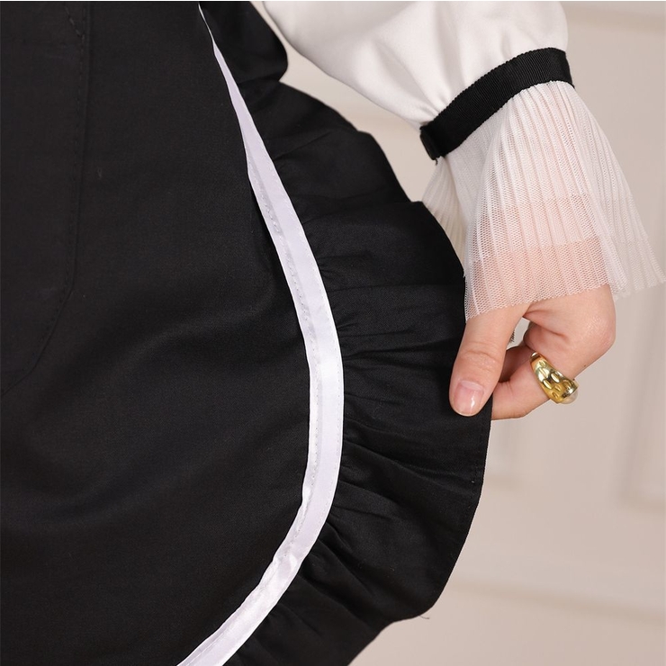 ハーフエプロン ショートエプロン ポケット | PlusNao | 詳細画像10 