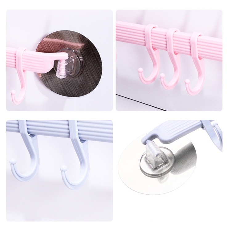 粘着フック 6連 ウォールフック | PlusNao | 詳細画像10 