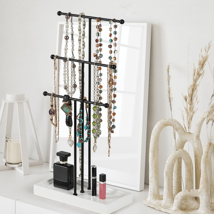 アクセサリースタンド 3列 ジュエリースタンド | PlusNao | 詳細画像4 