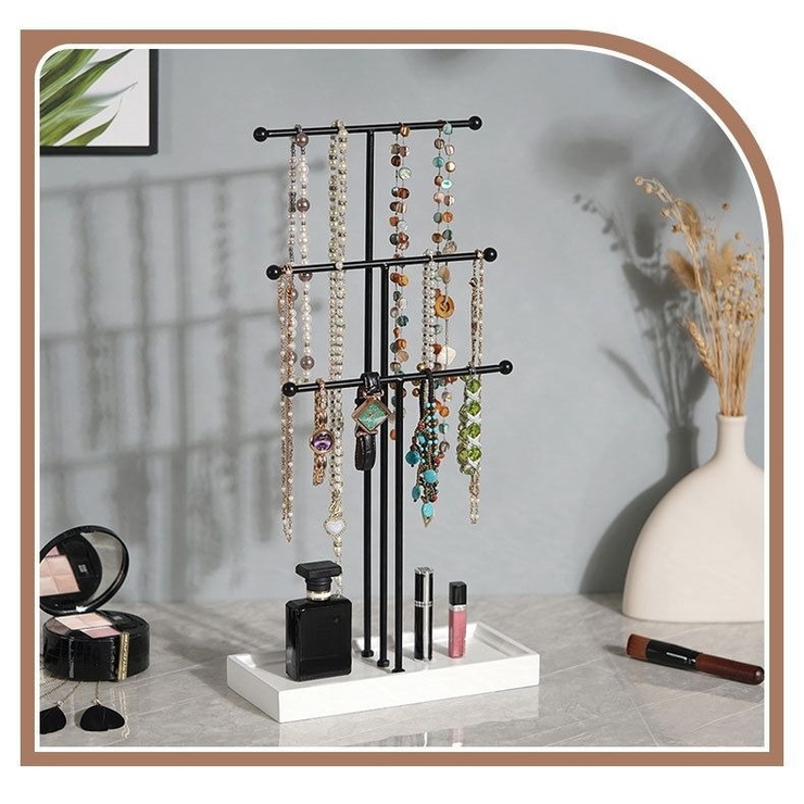 アクセサリースタンド 3列 ジュエリースタンド | PlusNao | 詳細画像5 