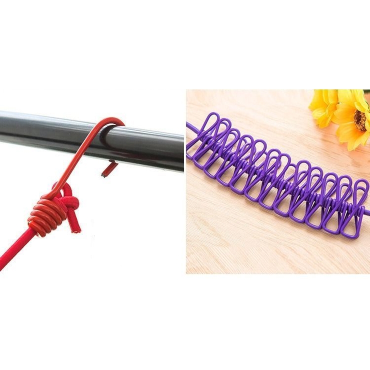 ランドリーロープ クリップ付き 12ピンチ | PlusNao | 詳細画像8 