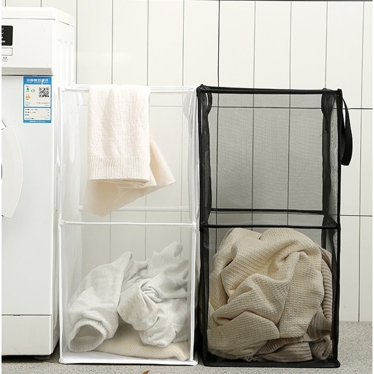 ランドリーバスケット 折りたたみ 四角 | PlusNao | 詳細画像2 
