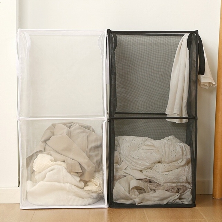 ランドリーバスケット 折りたたみ 四角 | PlusNao | 詳細画像6 