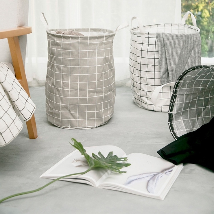 ランドリーバスケット 折りたたみ式 ランドリーかご | PlusNao | 詳細画像2 