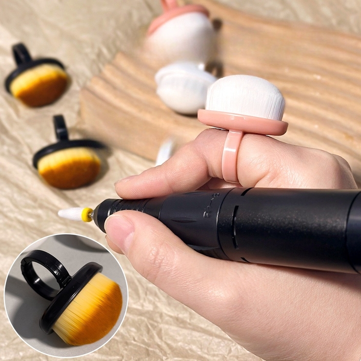 ネイルブラシ ダストブラシ 指輪型 | PlusNao | 詳細画像2 