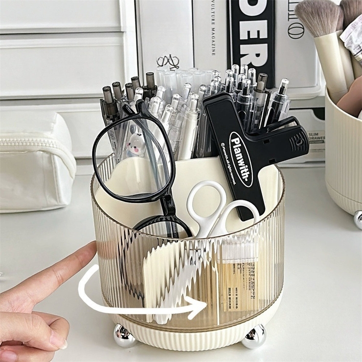 ペン立て ペンホルダー メイクブラシスタンド | PlusNao | 詳細画像3 