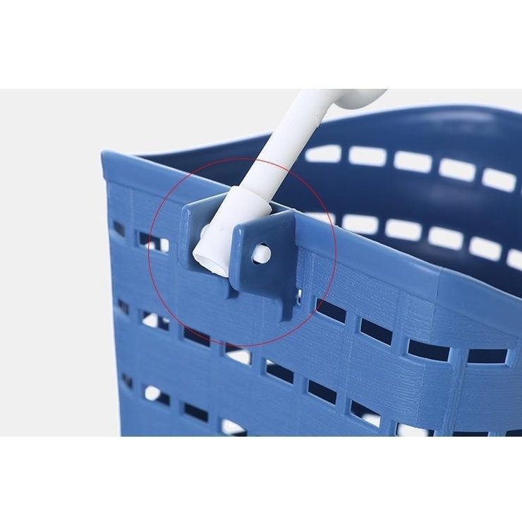 収納バスケット フック付き 壁掛け | PlusNao | 詳細画像16 