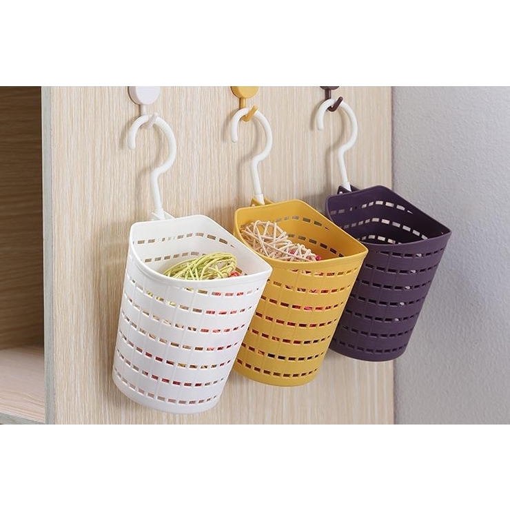 収納バスケット フック付き 壁掛け | PlusNao | 詳細画像9 