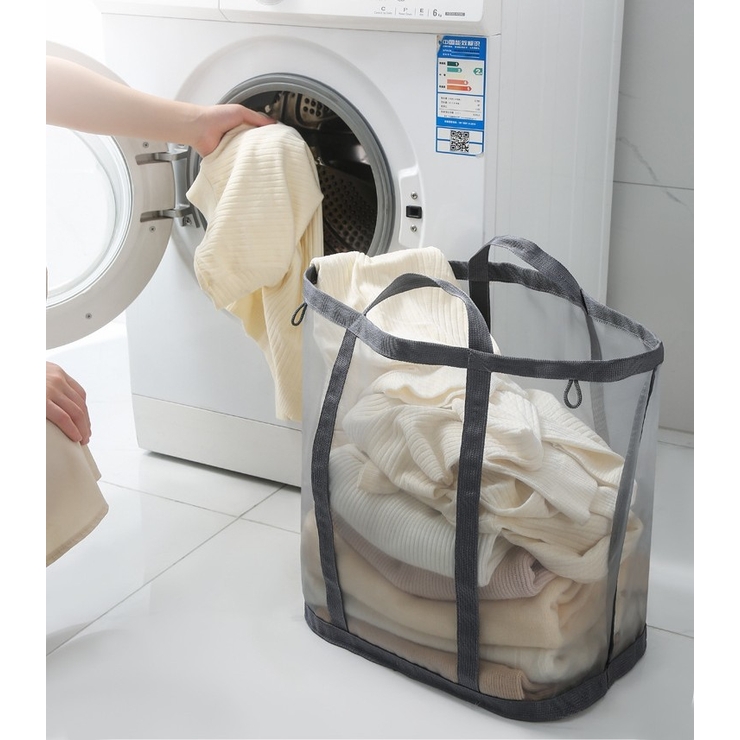 ランドリーバスケット ランドリーバッグ 洗濯カゴ | PlusNao | 詳細画像4 