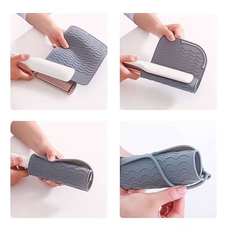 ヘアアイロンマット ヘアアイロンカバー 2in1 | PlusNao | 詳細画像8 