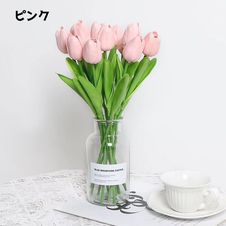 造花 チューリップ 同色10本セット | PlusNao | 詳細画像8 