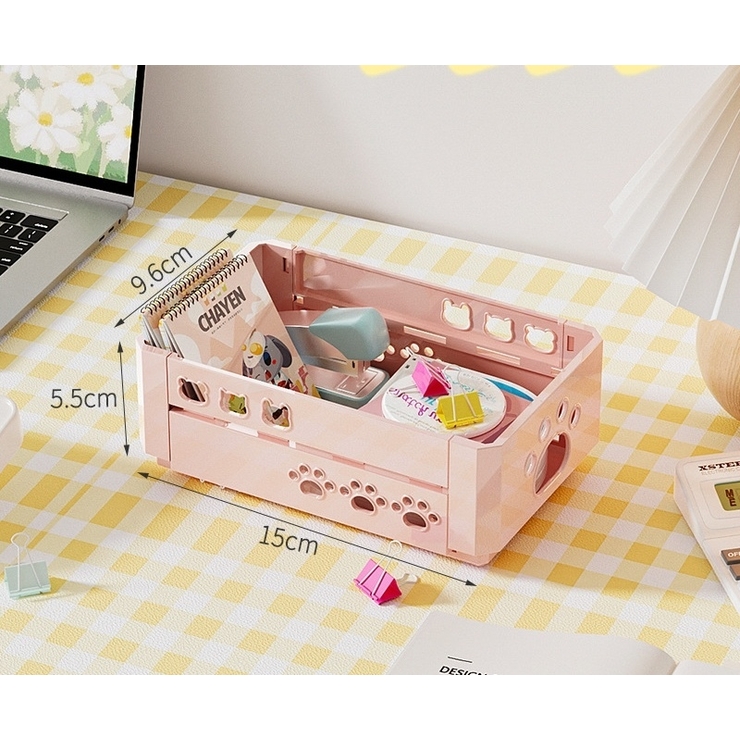 卓上収納ボックス 折りたたみ メイクボックス | PlusNao | 詳細画像13 