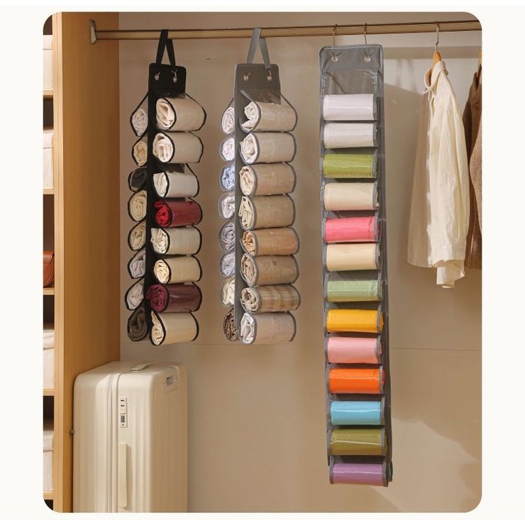 ウォールポケット 両面収納 16ポケット | PlusNao | 詳細画像4 