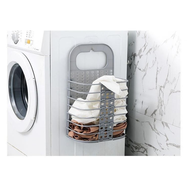 ランドリーバスケット 折りたたみ 壁掛け | PlusNao | 詳細画像3 