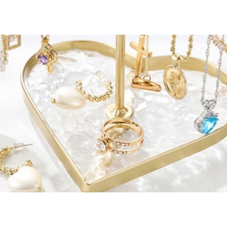 アクセサリースタンド アクセサリー収納 ハート型 | PlusNao | 詳細画像10 