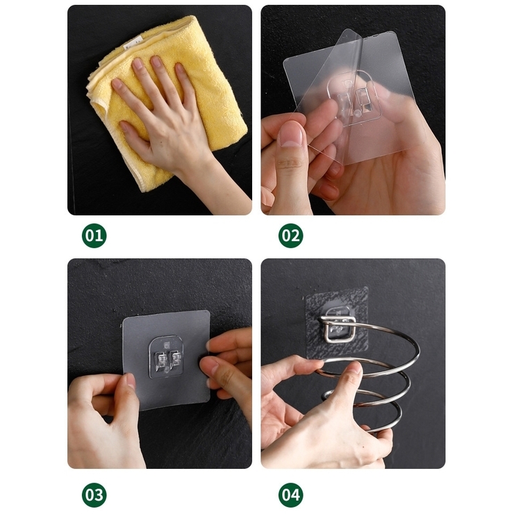 ドライヤーホルダー ドライヤーラック 粘着式 | PlusNao | 詳細画像10 