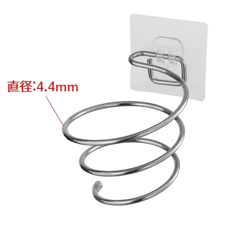 ドライヤーホルダー ドライヤーラック 粘着式 | PlusNao | 詳細画像11 