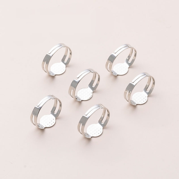 リングパーツ 10個セット 石座 | PlusNao | 詳細画像2 