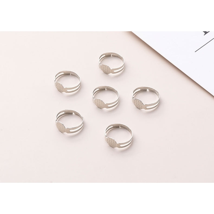 リングパーツ 10個セット 石座 | PlusNao | 詳細画像4 