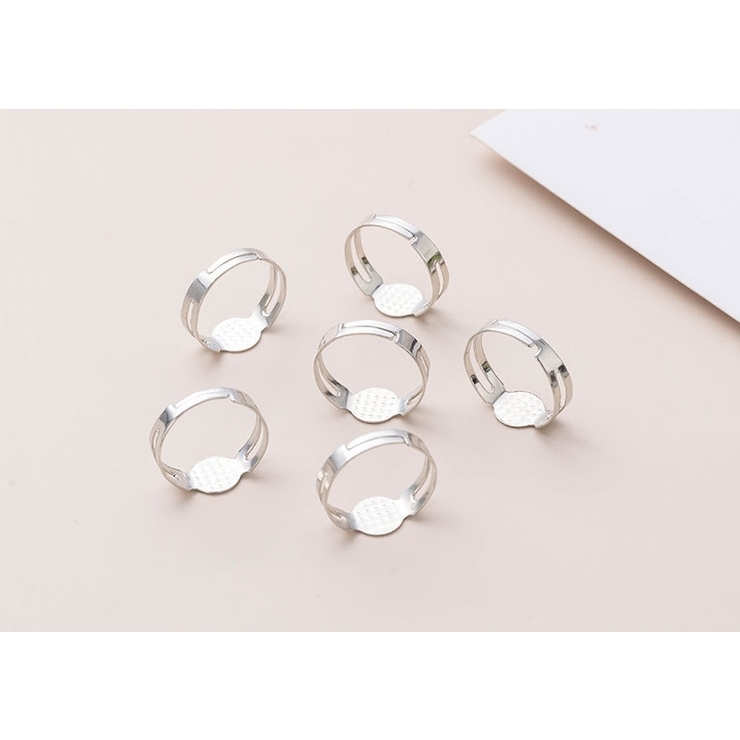 リングパーツ 10個セット 石座 | PlusNao | 詳細画像5 