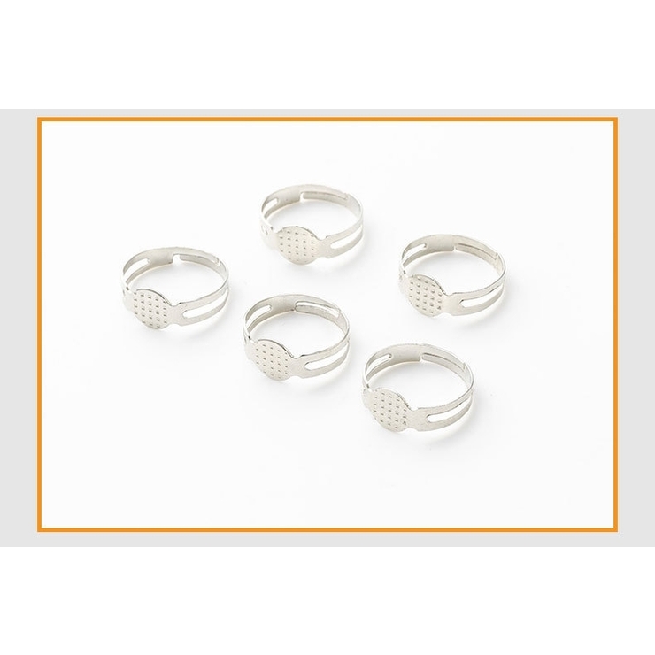 リングパーツ 10個セット 石座 | PlusNao | 詳細画像6 