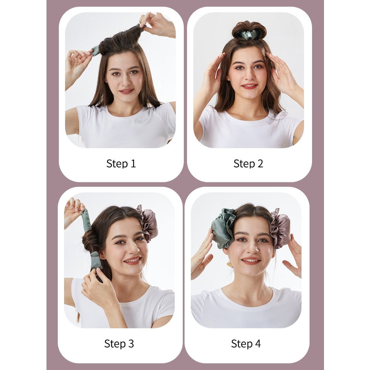 ヘアカーラー カールバンド シニヨンキャップ | PlusNao | 詳細画像7 