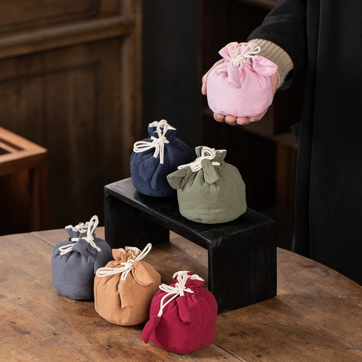 茶器バッグ 巾着袋 茶道具 | PlusNao | 詳細画像4 