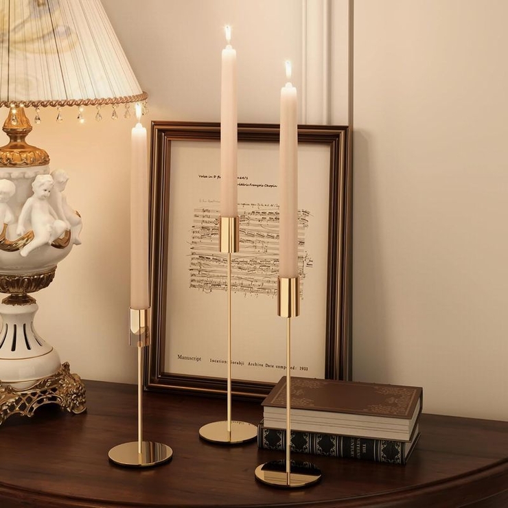 キャンドルスタンド 3点セット キャンドルホルダー | PlusNao | 詳細画像2 