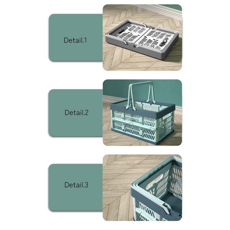 収納バスケット 折りたたみ 収納用品 | PlusNao | 詳細画像7 