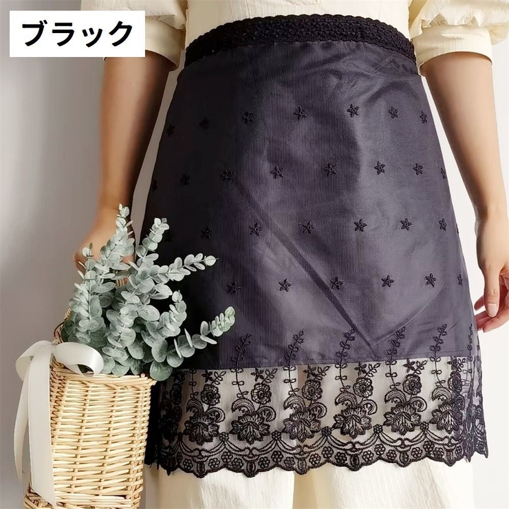 カフェエプロン 腰エプロン ショートエプロン | PlusNao | 詳細画像17 