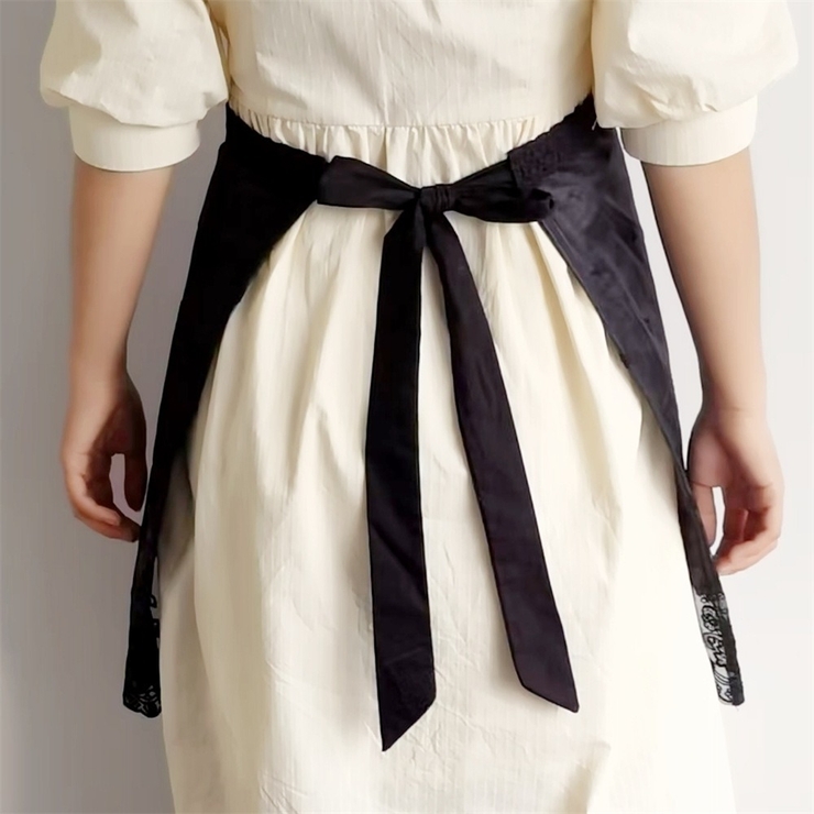 カフェエプロン 腰エプロン ショートエプロン | PlusNao | 詳細画像7 